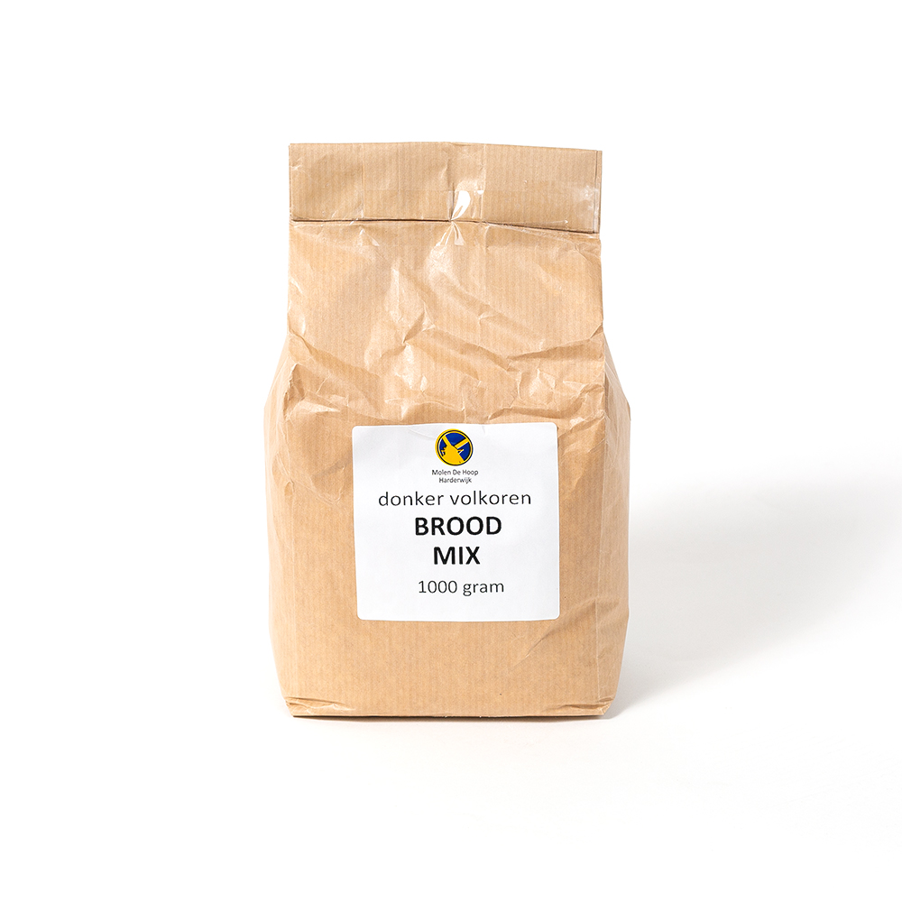 Donker volkoren broodmix 1000 gram