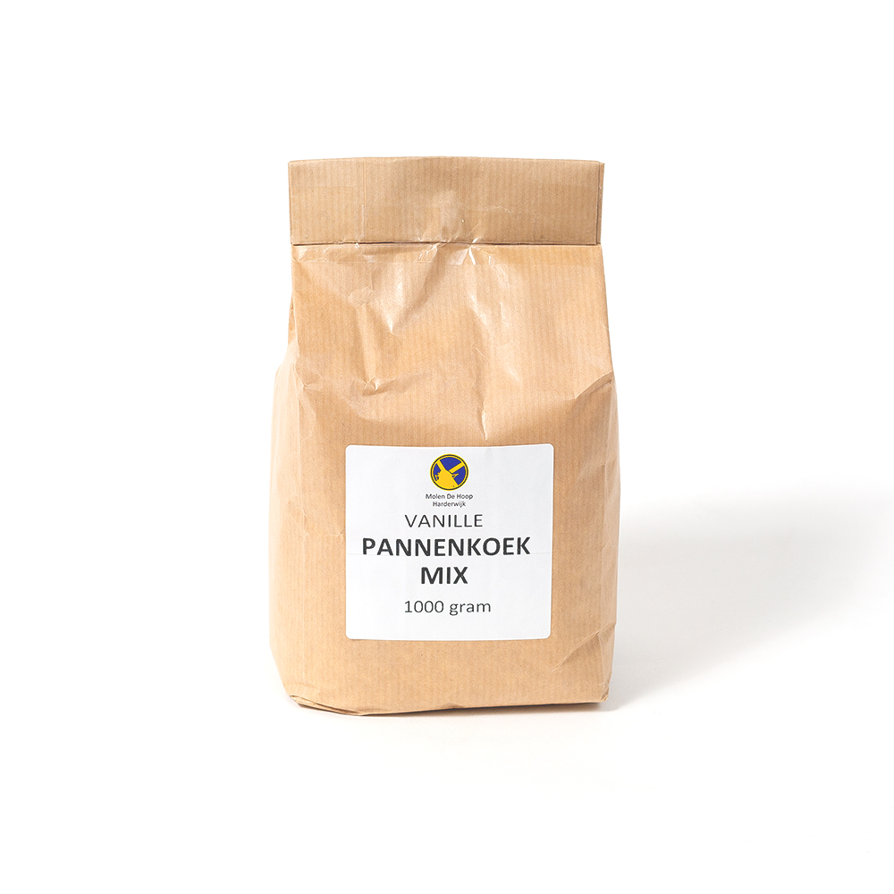 Vanille pannenkoek mix 1000 gram