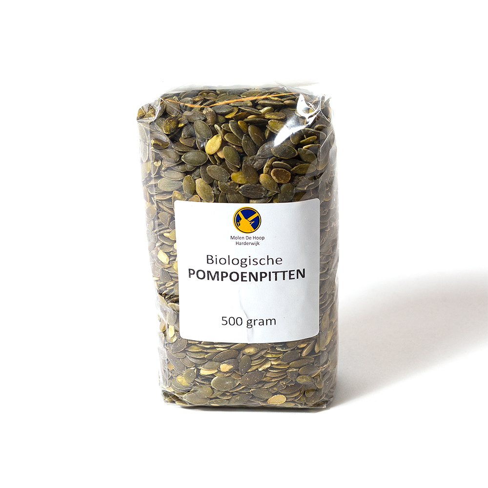 Biologische pompoenpitten 500 gram
