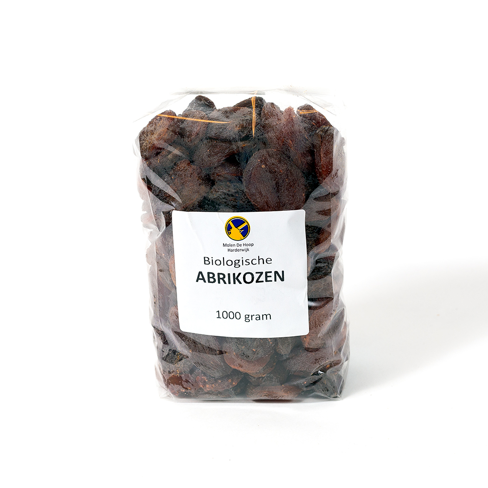Biologische abrikozen 1000 gram